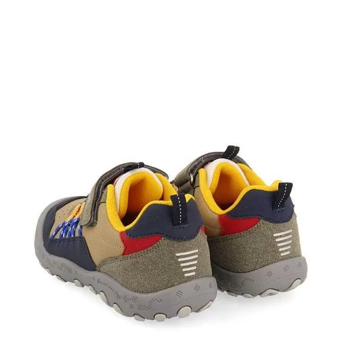 Niños | Zapatillas<Gioseppo Sneakers Beige Estilo Californiano Con Cierres Ajustables Para Nino Y Nina