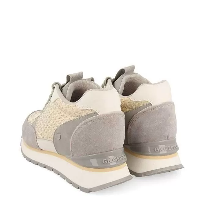 Zapatillas De Deporte De Cuña<Gioseppo Sneakers Dorada Con Cuña Interior Y Detalles Trenzados Para Mujer Hekal