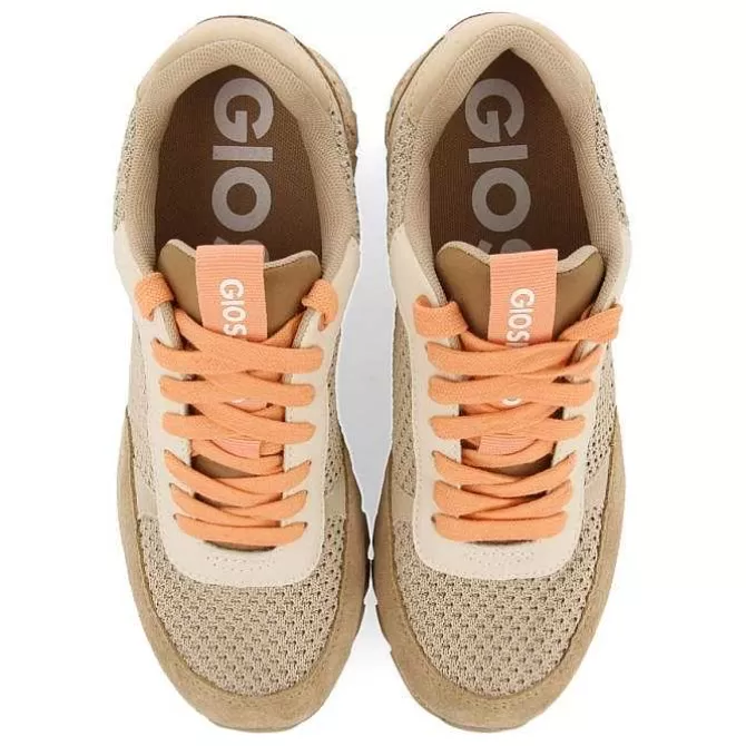 Zapatillas De Deporte De Cuña<Gioseppo Sneakers Estilo Mediterraneo Beige Con Cuña Interior Para Mujer Kajan