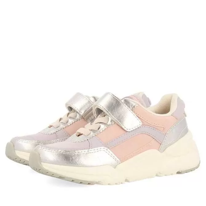 Niñas | Zapatillas<Gioseppo Sneakers Lila Con Detalles Rosas Y Decores Metalicos Para Nina Y Nino Nasice