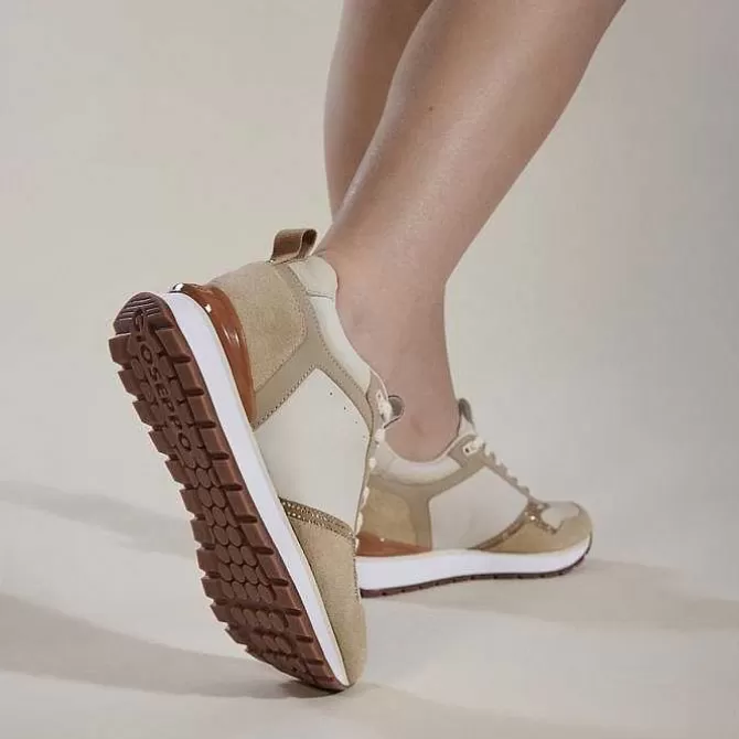 Zapatillas De Deporte De Cuña<Gioseppo Sneakers Nude Detalle Pedreria Y Cuña Interior Para Mujer Debary