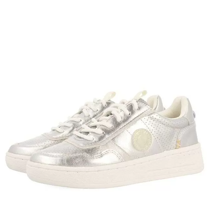 Niñas | Zapatillas<Gioseppo Sneakers Plata Con Perforaciones Estilo Retro Para Nina Y Nino Carrick