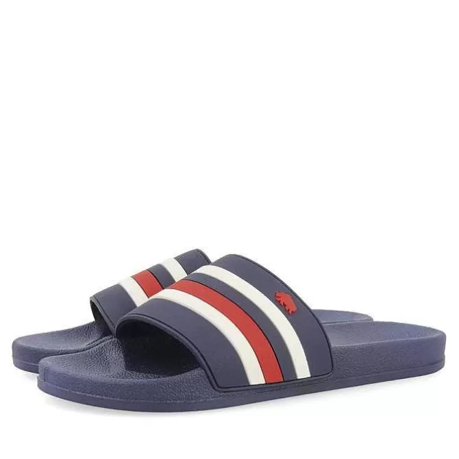 Chancletas<Gioseppo Zapatillas Azul Marino Con Detalles De Color Para Hombre Burgio