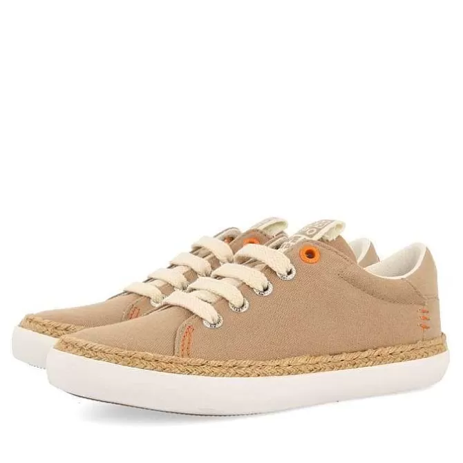 Niños | Zapatillas<Gioseppo Zapatillas Beige Detalle Rafia Y Decoraciones De Color Para Nino Y Nina Tunje