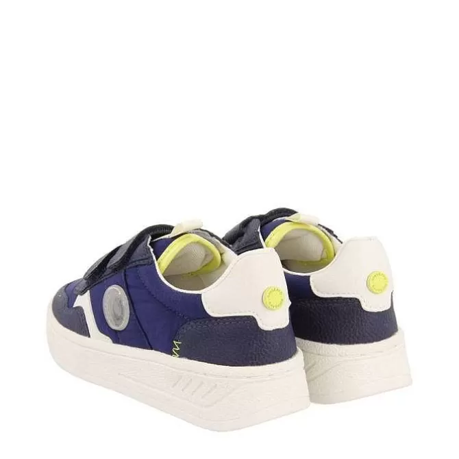 Niñas | Zapatillas<Gioseppo Zapatillas Estilo Retro Azul Marino Con Detalles De Color Para Nina Y Nino Welaka