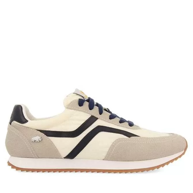 Precios Especiales<Gioseppo Zapatillas Retro De Hombre Anould Beige
