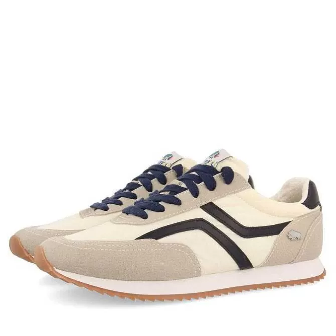 Precios Especiales<Gioseppo Zapatillas Retro De Hombre Anould Beige