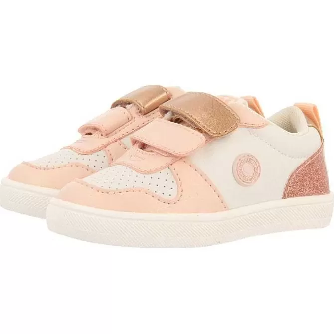 Bebe | Sneakers Bebe Nina<Gioseppo Zapatillas Rosas Con Brillantes Y Detalles Metalicos Para Baby Riddle