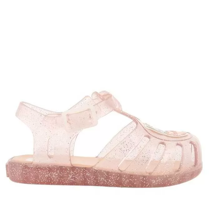 Bebe | Chanclas Para Bebe<Gioseppo Zapatos Cangrejo Rosa Con Brillo Y Parche Osito Bebe Newberg