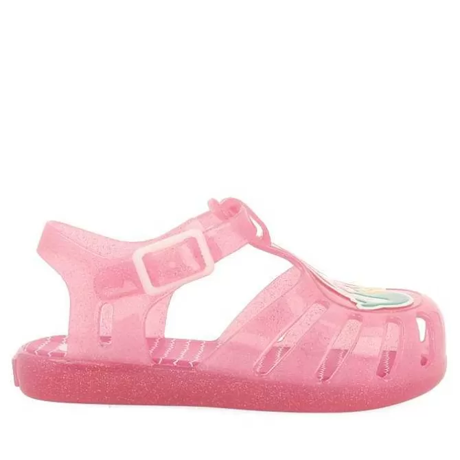 Bebe | Chanclas Para Bebe<Gioseppo Zapatos Cangrejo Rosa Con Brillo Y Parche Sirena Bebe Newberg