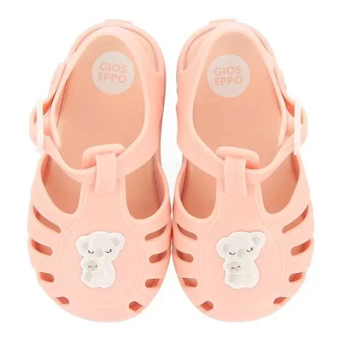Bebe | Chanclas Para Bebe<Gioseppo Zapatos Cangrejo Rosa Parche Koala Bebe Mirmande